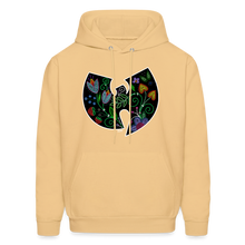 Load image into Gallery viewer, Wu-Floral Hoodie - light gold
