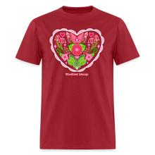 Load image into Gallery viewer, You Are Loved Unisex Tee - dark red