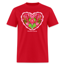 Load image into Gallery viewer, You Are Loved Unisex Tee - red