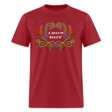 Load image into Gallery viewer, IB beaded tee - dark red