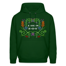 Load image into Gallery viewer, IB beaded Hoodie - forest green