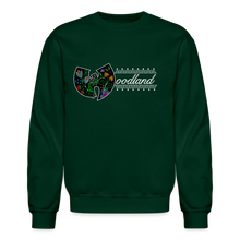 Load image into Gallery viewer, Wu-Woodland Unisex Crew - forest green