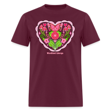 Load image into Gallery viewer, You Are Loved Unisex Tee - burgundy