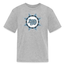 Load image into Gallery viewer, Caolina Blue Iron Boy Kids' T-Shirt - heather gray