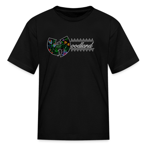 Wu-Woodland Kids' T-Shirt - black