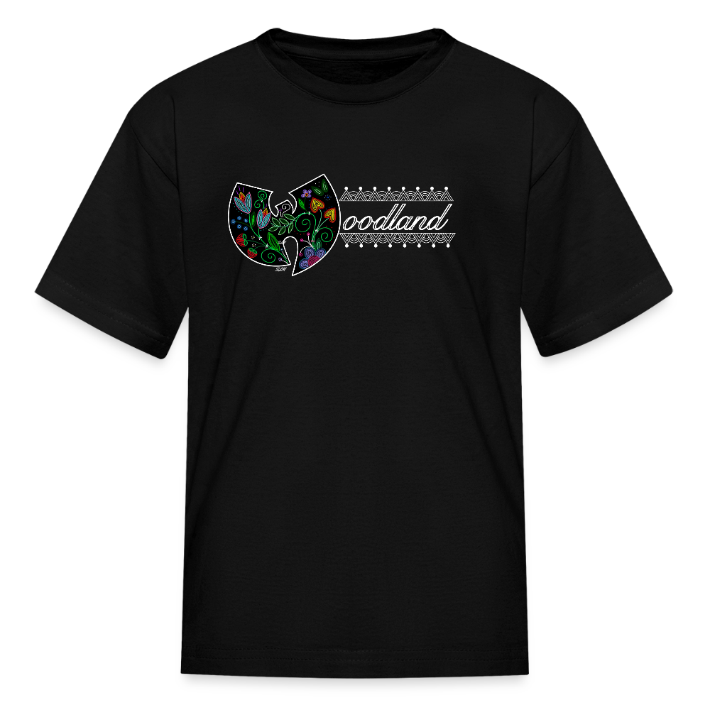 Wu-Woodland Kids' T-Shirt - black