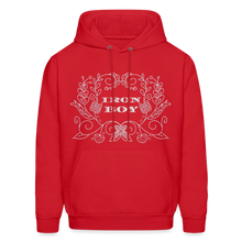 Load image into Gallery viewer, Floral Iron Boy Hoodie - red
