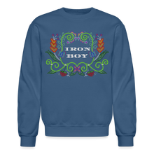 Load image into Gallery viewer, IB beaded Crewneck Sweatshirt - indigo blue

