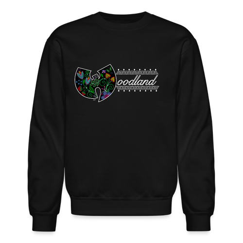 Wu-Woodland Unisex Crew - black