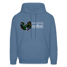 Load image into Gallery viewer, Wu-Woodland Hoodie - denim blue
