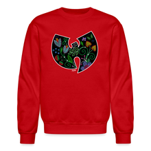 Load image into Gallery viewer, Wu-Floral Crewneck Sweatshirt - red
