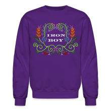Load image into Gallery viewer, IB beaded Crewneck Sweatshirt - purple
