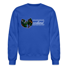 Load image into Gallery viewer, Wu-Woodland Unisex Crew - royal blue
