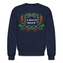 Load image into Gallery viewer, IB beaded Crewneck Sweatshirt - navy
