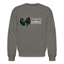 Load image into Gallery viewer, Wu-Woodland Unisex Crew - asphalt gray
