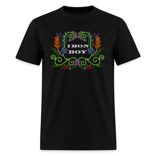 IB beaded tee - black