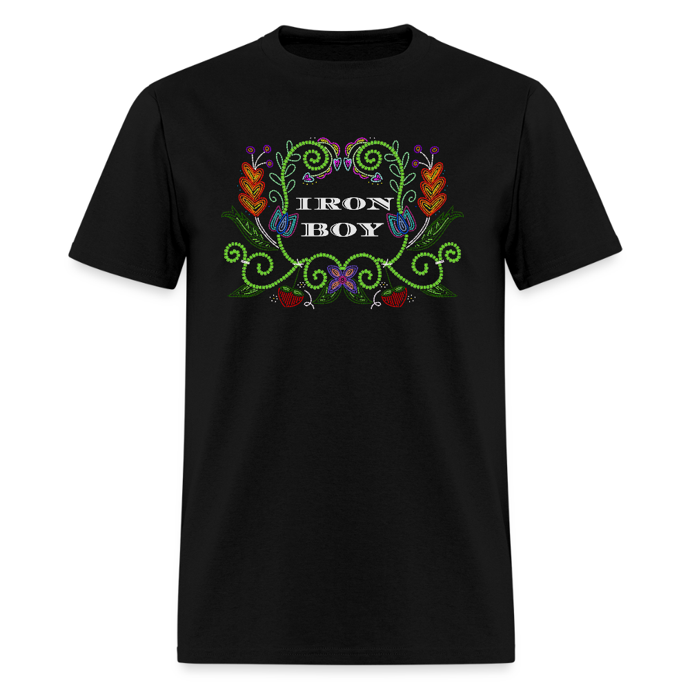 IB beaded tee - black