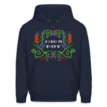 Load image into Gallery viewer, IB beaded Hoodie - navy
