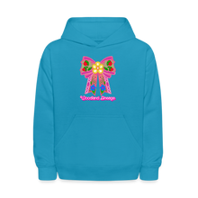 Load image into Gallery viewer, Woodland Barbie Kids' Hoodie - turquoise
