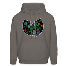 Load image into Gallery viewer, Wu-Floral Hoodie - asphalt gray

