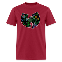 Load image into Gallery viewer, Wu-Floral - dark red
