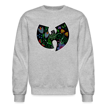 Load image into Gallery viewer, Wu-Floral Crewneck Sweatshirt - heather gray
