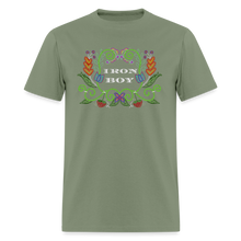 Load image into Gallery viewer, IB beaded tee - military green
