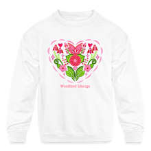 Load image into Gallery viewer, You Are Loved Kids' Crewneck Sweatshirt - white
