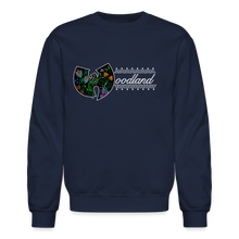 Load image into Gallery viewer, Wu-Woodland Unisex Crew - navy
